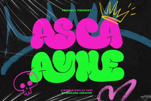 Asca Ayme Font for Web Design