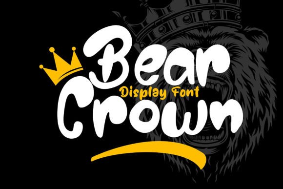 Bear Crown Font for Creative Brands