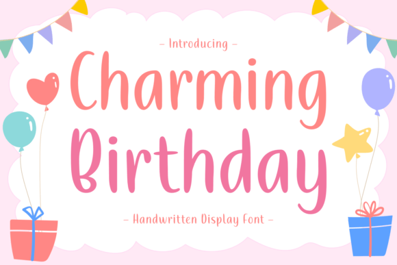 Charming Birthday Font