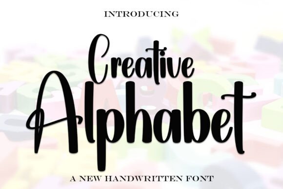 Creative Alphabet Font for Bold Campaigns
