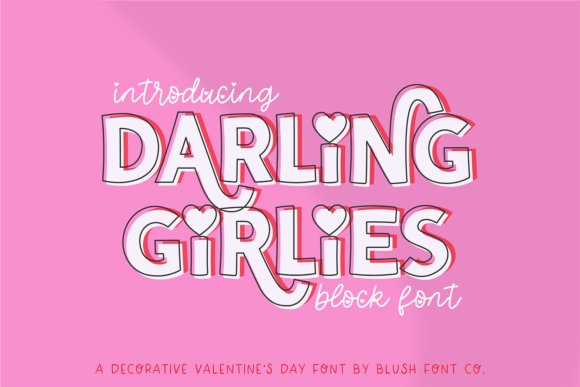 Darling Girlies Font for Web Design