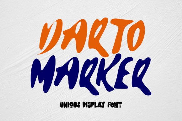Darto Marker Font for Creative Brands