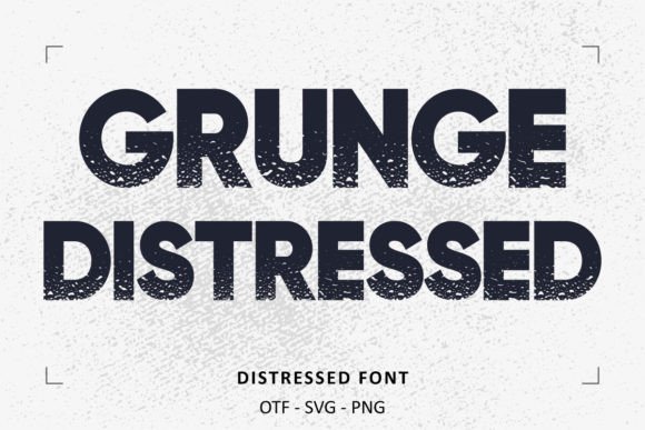 Distressed Font Review
