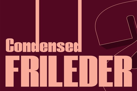 Frileder: A Bold Font for Creative Campaigns