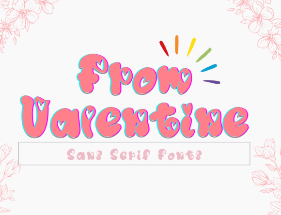 From Valentine Font Review