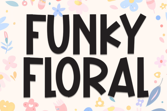 Funky Floral Font Review