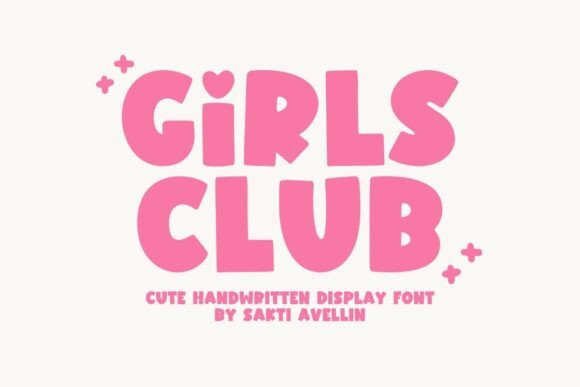 Girls Club Font