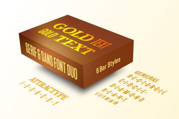 Goldtext: Bold Display Font
