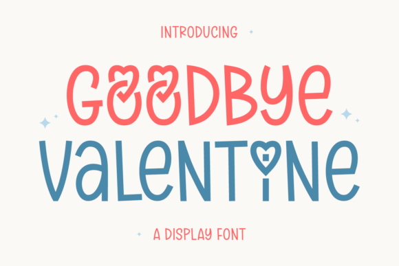 Goodbye Valentine Font