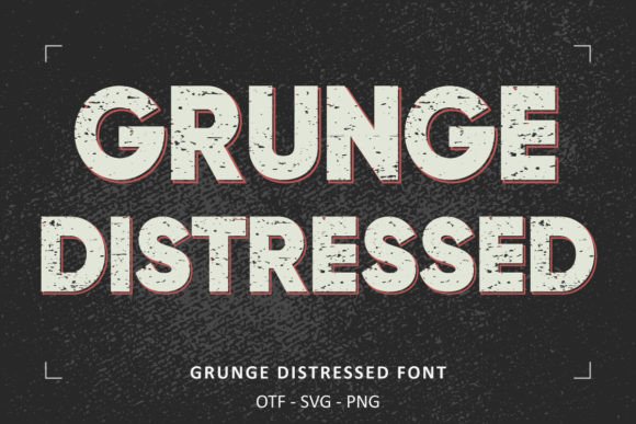 Grunge Distressed Font Review