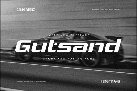 Gutsand: A Bold Font for Business Energy