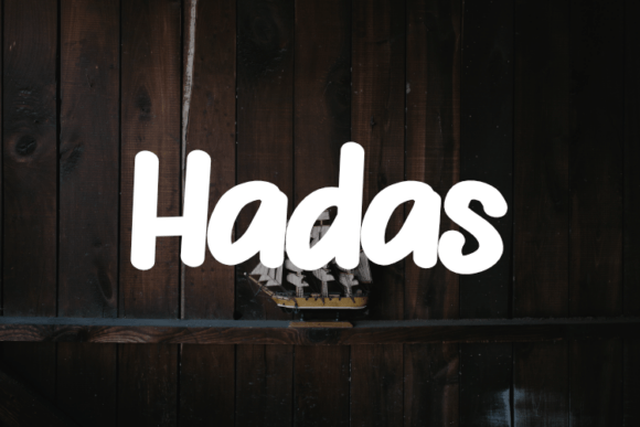 Hadas: A Display Font for Bold Campaigns