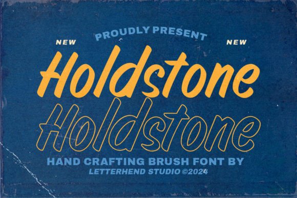Holdstone Font for Creative Design