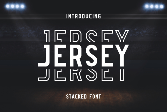 Jersey Font for Creative Design