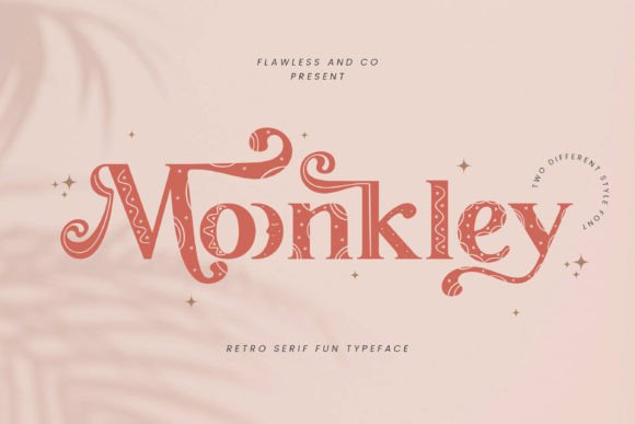 Moonkley – A Retro Serif Font for Business
