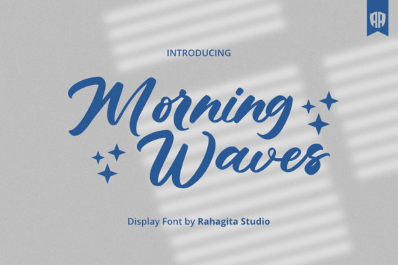 Morning Waves Font for Business Branding