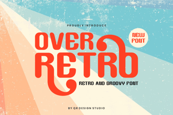 Over Retro: A Magical Display Font
