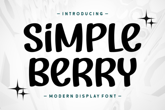 Simple Berry Font for Business Branding