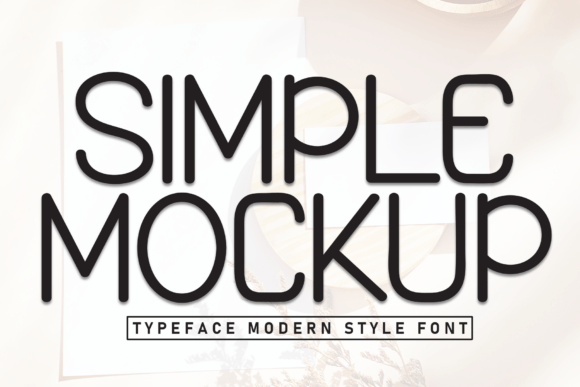 Simple Mockup Font