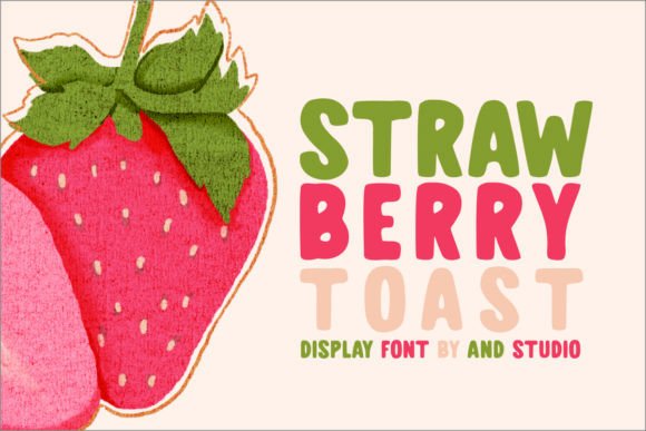 Strawberry Toast Font Review