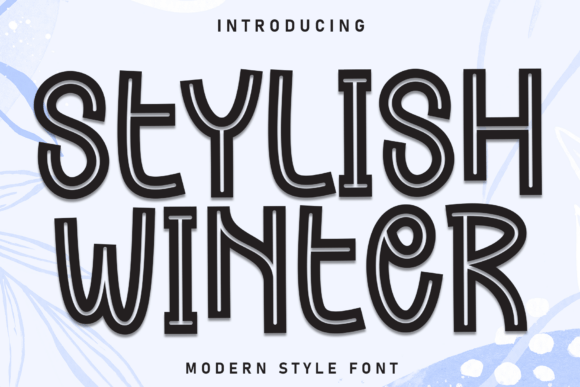 Stylish Winter Font for Creative Projects