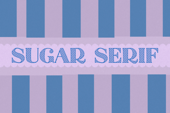 Sugar Serif Font for Creative Design