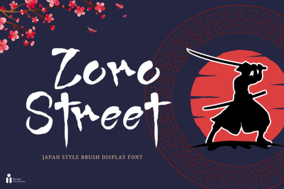 Zoro Street Font for Editorial Design